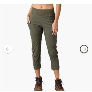 Prana Women's Koen olive Green Capri pants